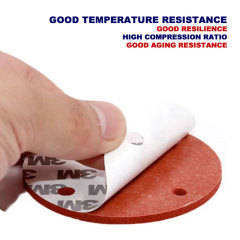 Silicone foam gasket