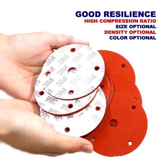 Silicone foam gasket