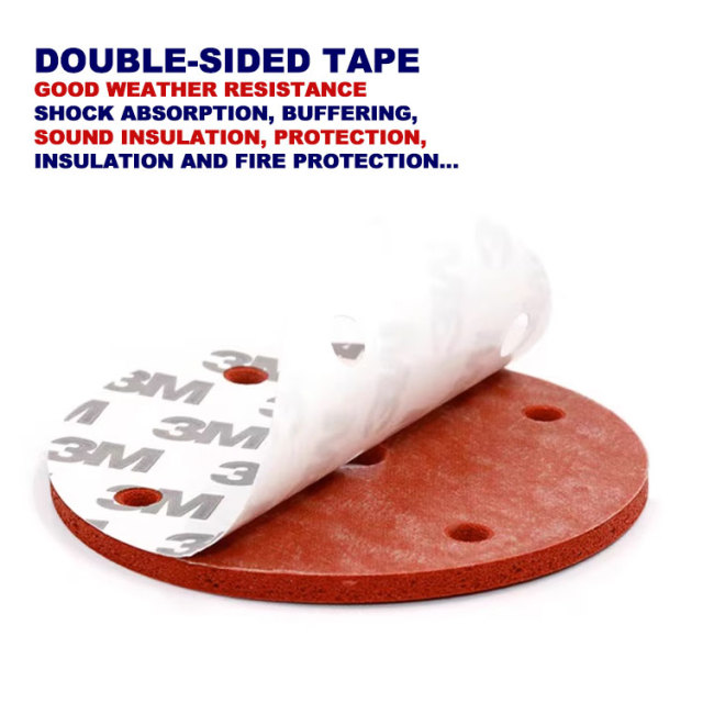 Silicone foam gasket