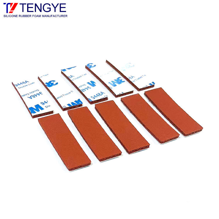 Silicone foam gasket