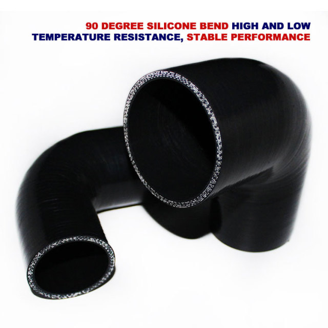 90 degree silicone bend