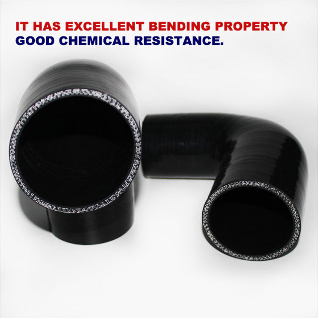 90 degree silicone bend