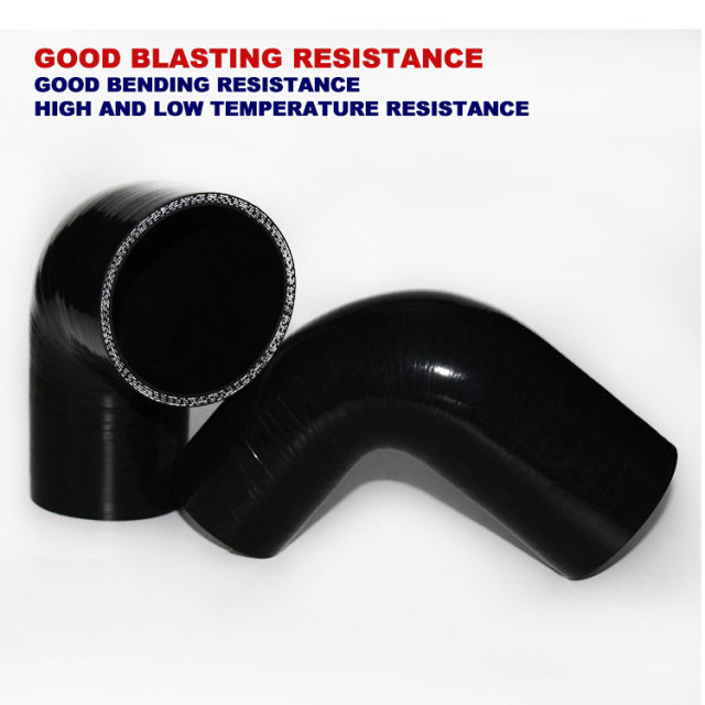 90 degree silicone bend