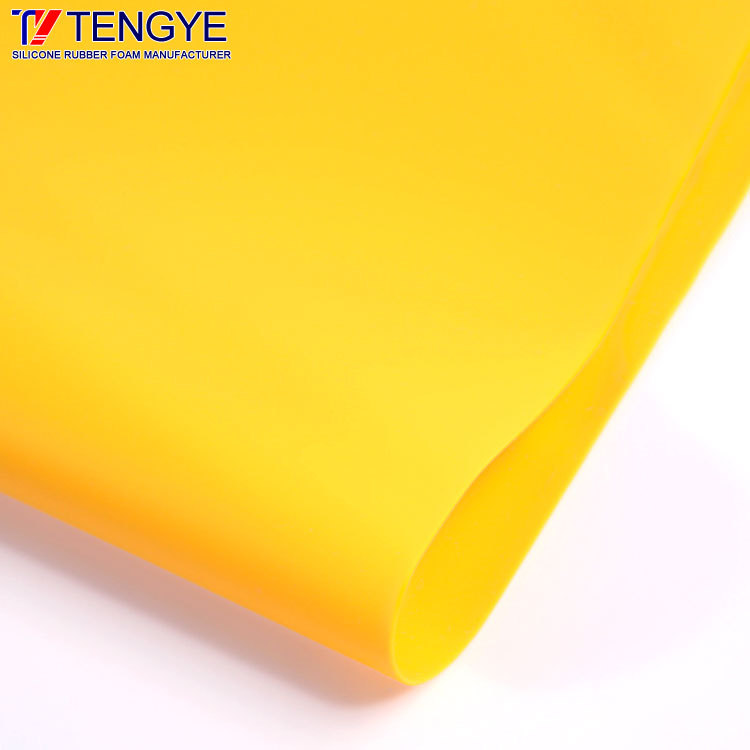 Colored silicone sheets & rolls