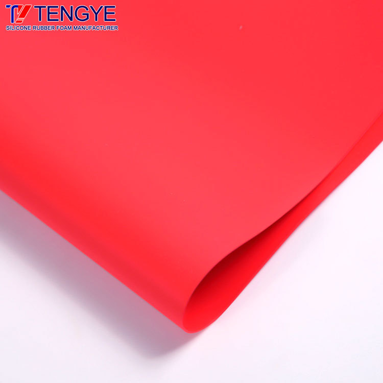Colored silicone sheets & rolls