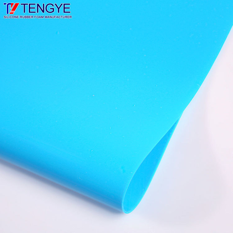 Colored silicone sheets & rolls