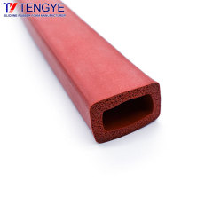 Silicone foam tube strip