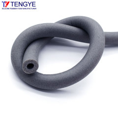 Silicone foam tube strip