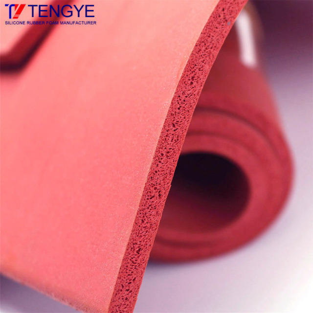 Custom Battery Silicone Foam Sheet / Sponge Board