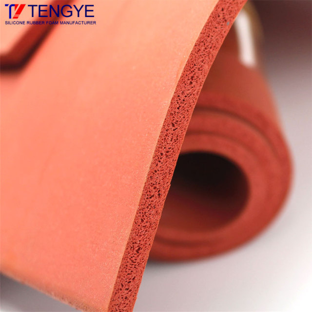 Foamed silicone sheet & sponge board