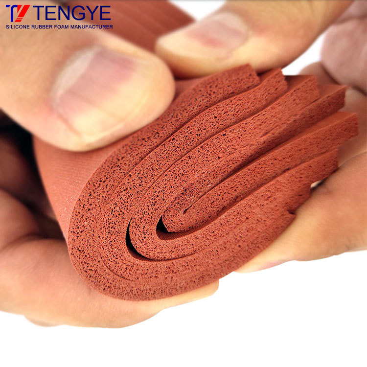 Foamed silicone sheet & sponge board
