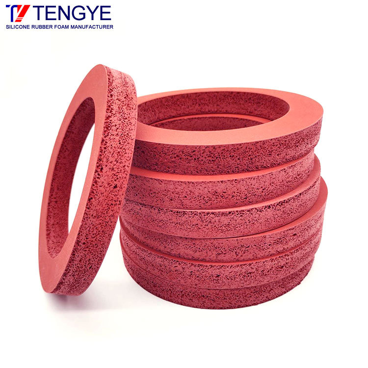 Production of foamed silicone gaskets & foam gaskets