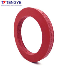 Production of foamed silicone gaskets & foam gaskets