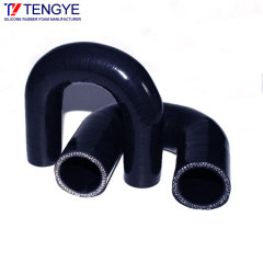 180 degree U-braided silicone tube/Radiator silicone tube