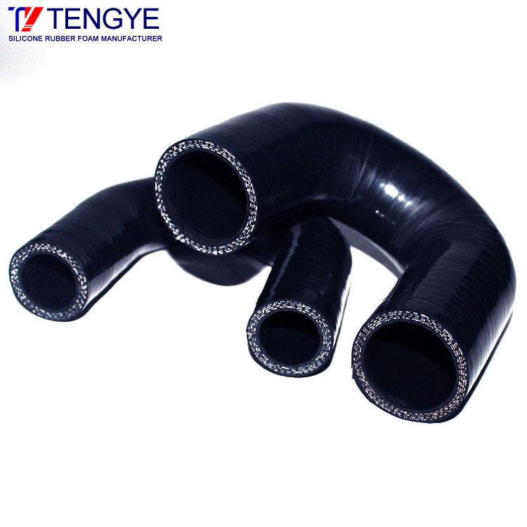180 degree U-braided silicone tube/Radiator silicone tube