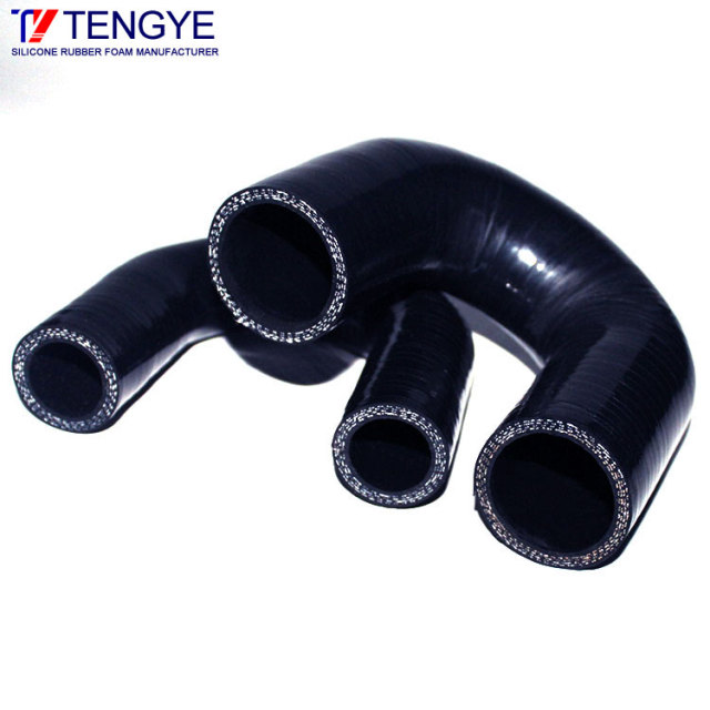 180 degree U-braided silicone tube/Radiator silicone tube