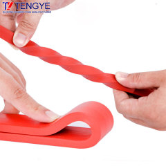 Sponge silicone seal strip-Silicone foam strip