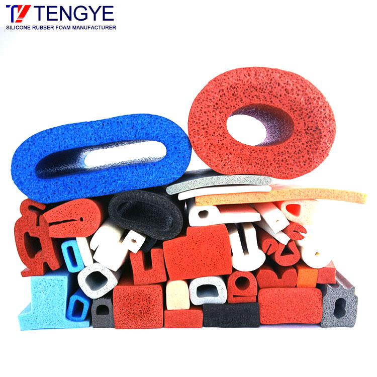 Silicone Foam seal Strips/Silicone Sponge Strip