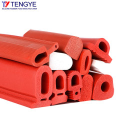 Silicone Foam seal Strips/Silicone Sponge Strip