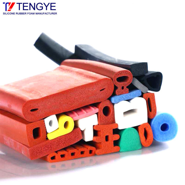 Silicone foam sponge strip,Foam tubing & Seals strip