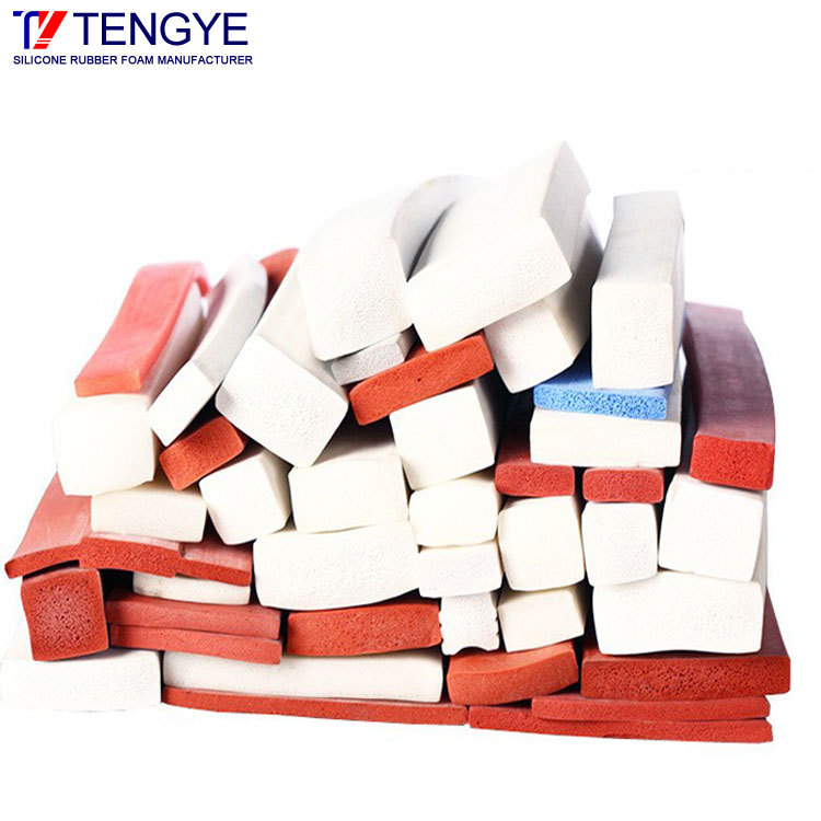 Silicone foam sponge strip,Foam tubing & Seals strip