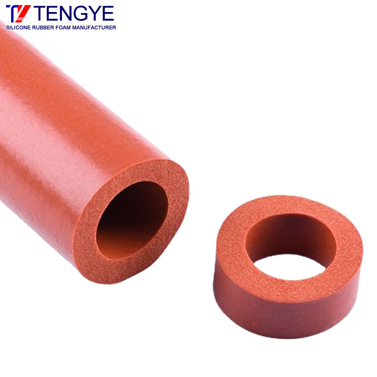 Insulation silicone foam tube| foam tube manufacturers