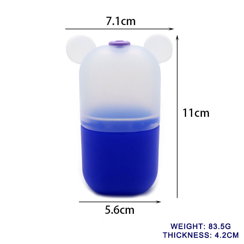 Silicone ice compress