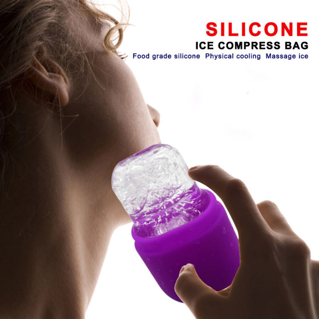 Silicone ice compress
