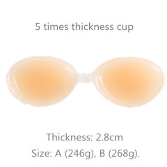 Silicone invisible bra