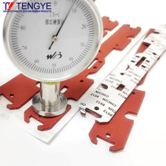 Self-adhesive foamed silicone gasket / Foam material