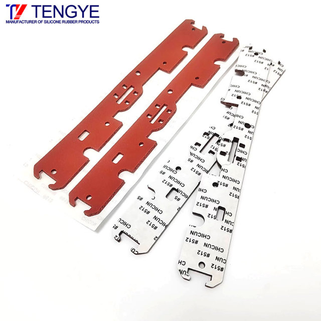 Self-adhesive foamed silicone gasket / Foam material