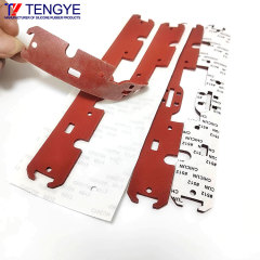 Self-adhesive foamed silicone gasket / Foam material