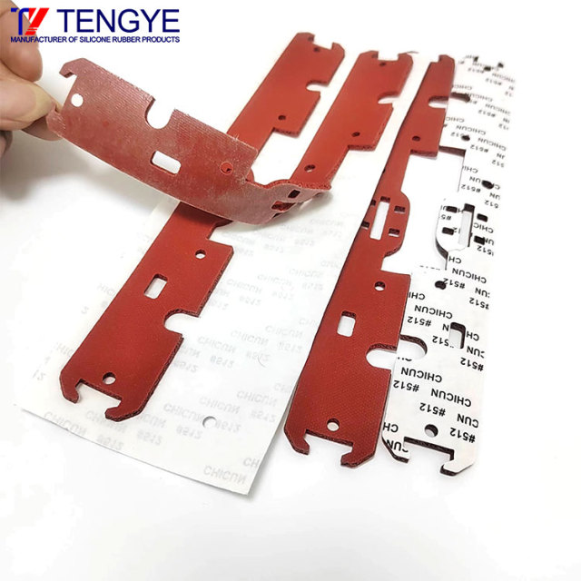 Self-adhesive foamed silicone gasket / Foam material