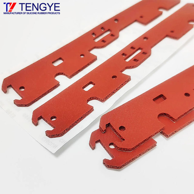 Self-adhesive foamed silicone gasket / Foam material