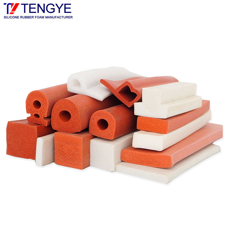 Foamed silicone sealing strip / Foam sponge strip
