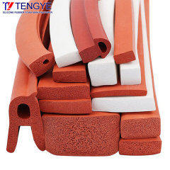 Silicone foam strip / silicone sponge strip