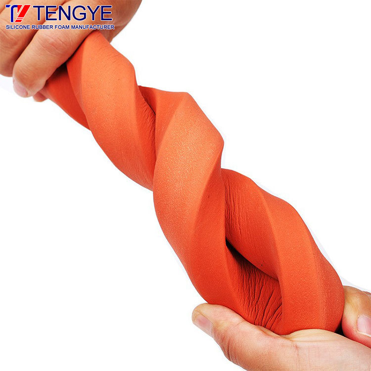 Silicone foam strip / silicone sponge strip
