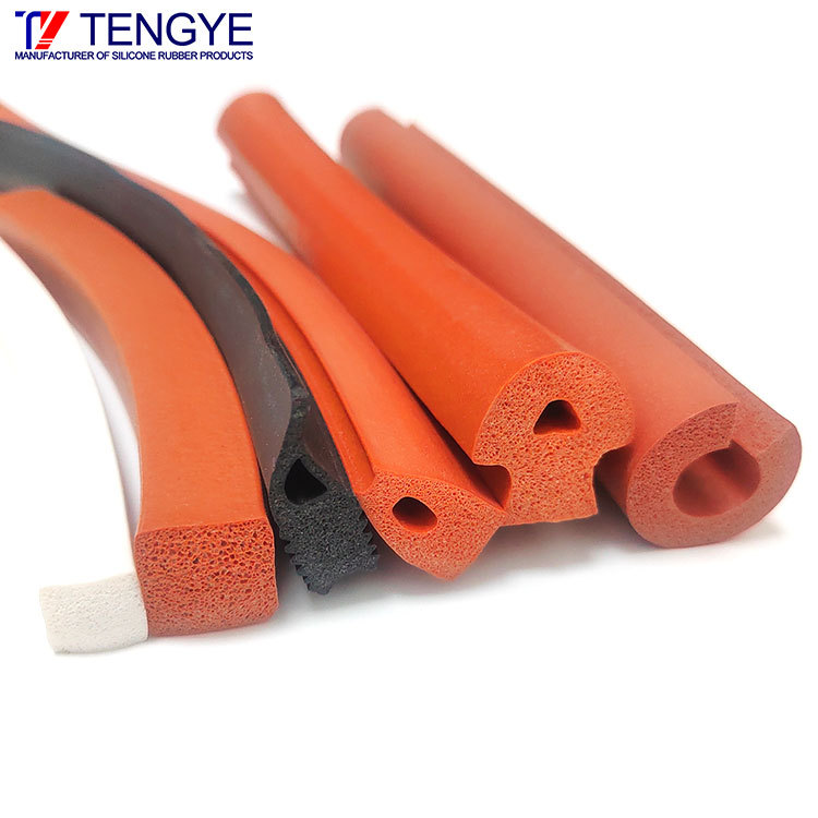 Foamed silicone tube strip | Foamed products supplier