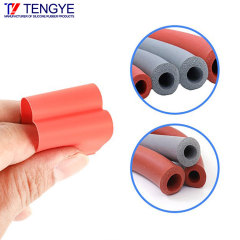 High temperature foam silicone tube