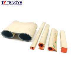 Ag/Al bande conductrice de silicone et bande conductrice de caoutchouc