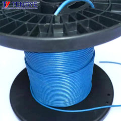 Bande de silicone conductrice carbone-nickel