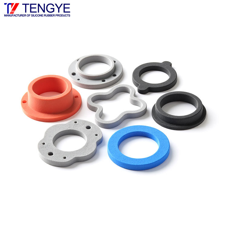 Foamed silicone rubber products & Silicone foam