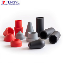 Gelbsilikon und haargummi