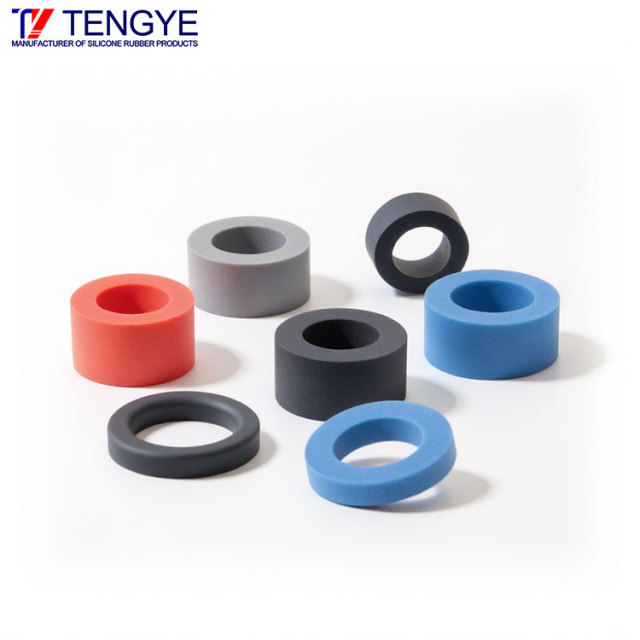 Gelbsilikon und haargummi