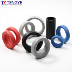 Closed-cell silicone rubber foaming