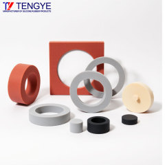 Closed-cell silicone rubber foaming