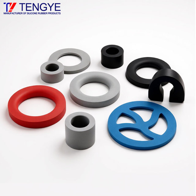 Closed-cell silicone rubber foaming