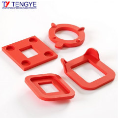 Closed-cell silicone rubber foaming products