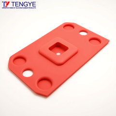 Closed-cell silicone rubber foaming products