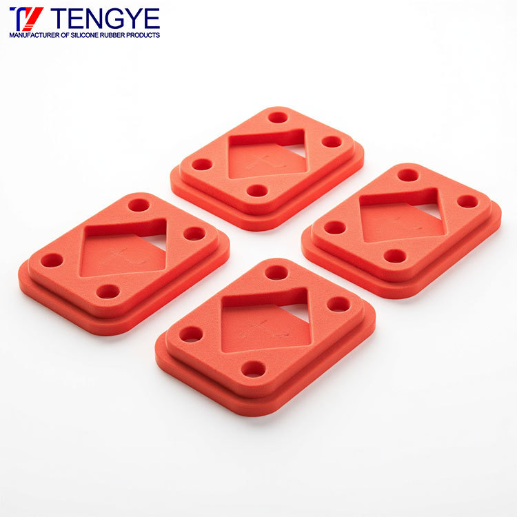 Closed-cell silicone rubber foaming products